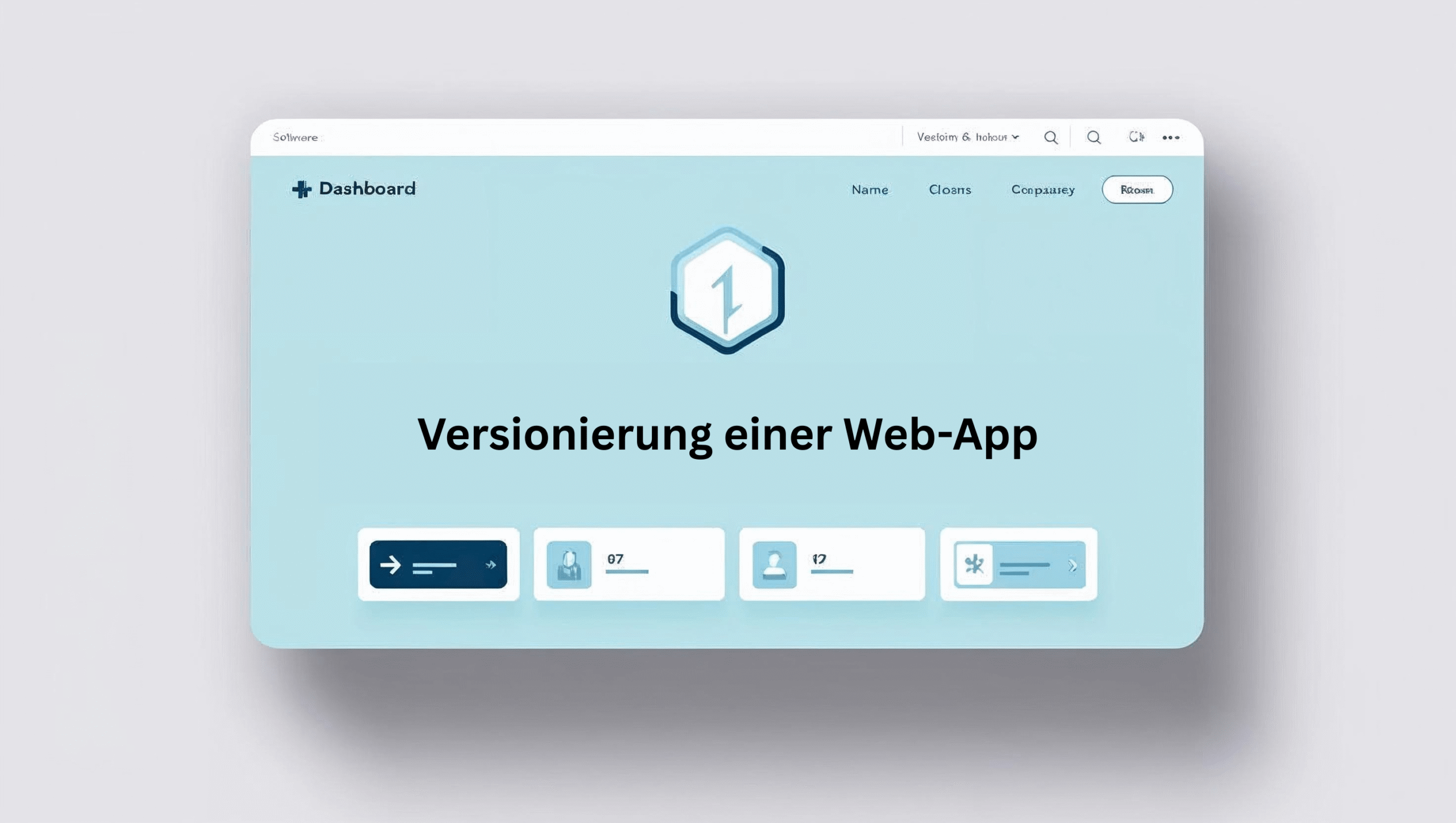 versionierung einer web app